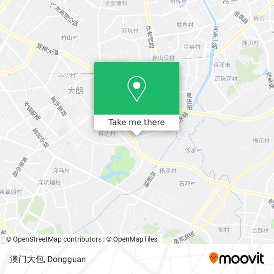 澳门大包 map