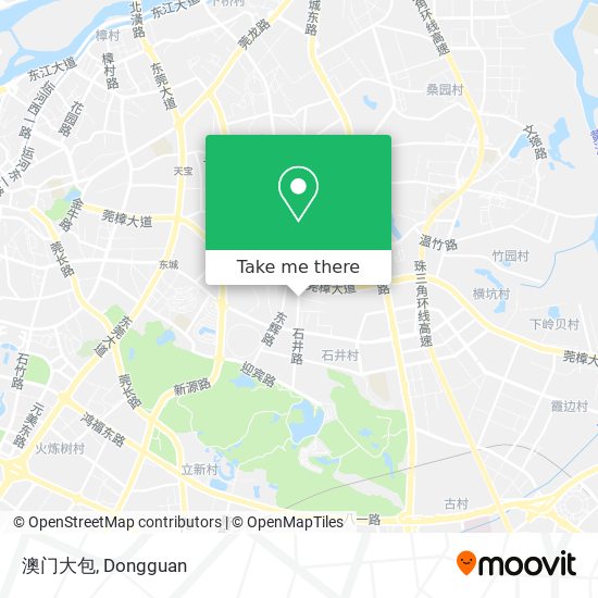 澳门大包 map