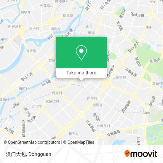 澳门大包 map