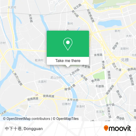 中下十巷 map