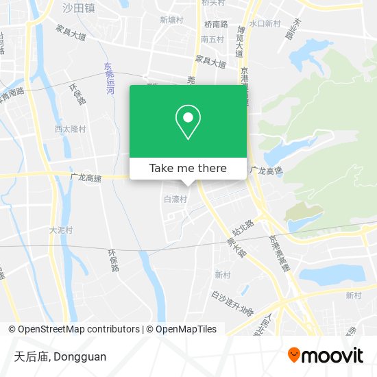 天后庙 map