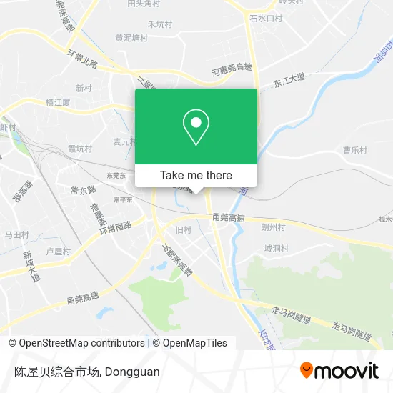 陈屋贝综合市场 map