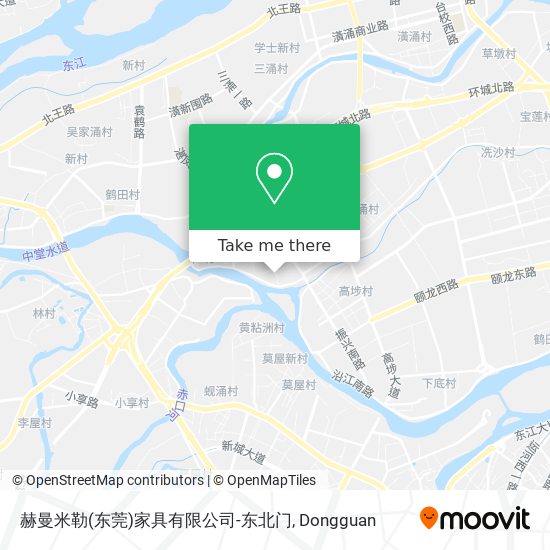 赫曼米勒(东莞)家具有限公司-东北门 map