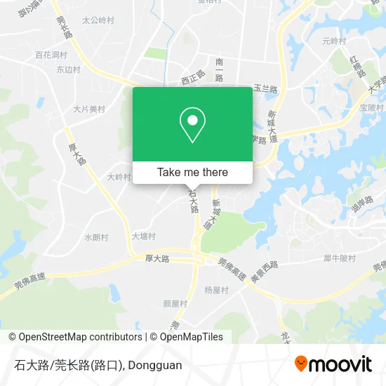 石大路/莞长路(路口) map