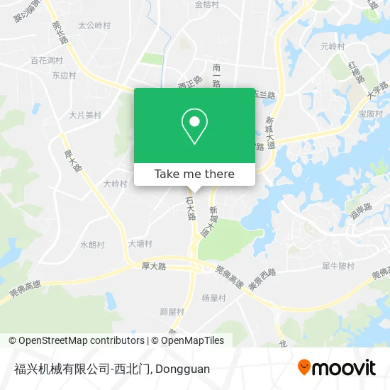 福兴机械有限公司-西北门 map