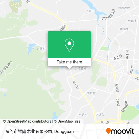 东莞市祥隆木业有限公司 map