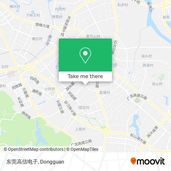 东莞高信电子 map