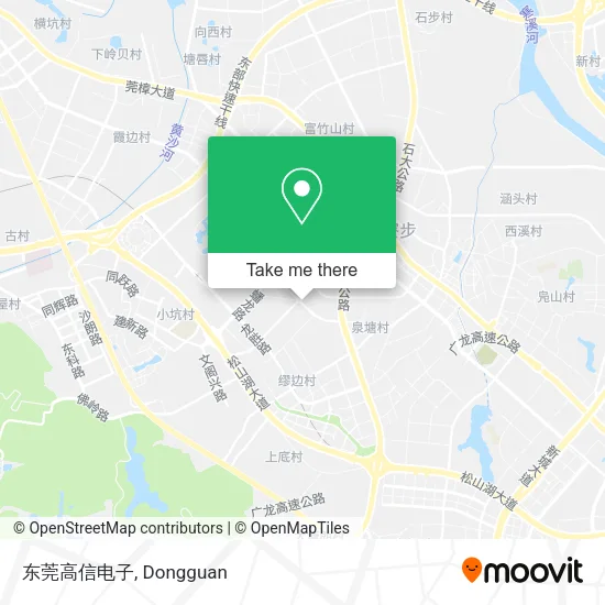 东莞高信电子 map