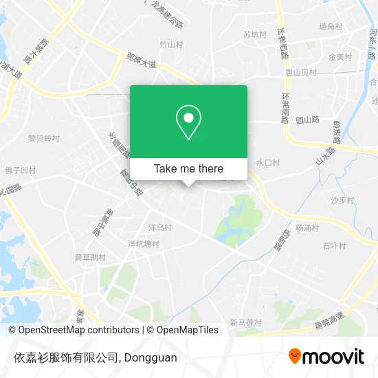 依嘉衫服饰有限公司 map