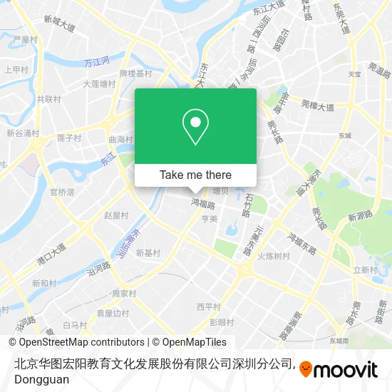 北京华图宏阳教育文化发展股份有限公司深圳分公司 map