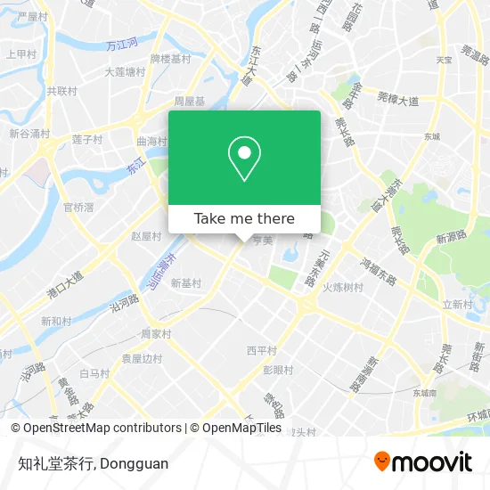 知礼堂茶行 map