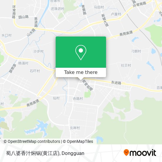 蜀八婆香汁焖锅(黄江店) map