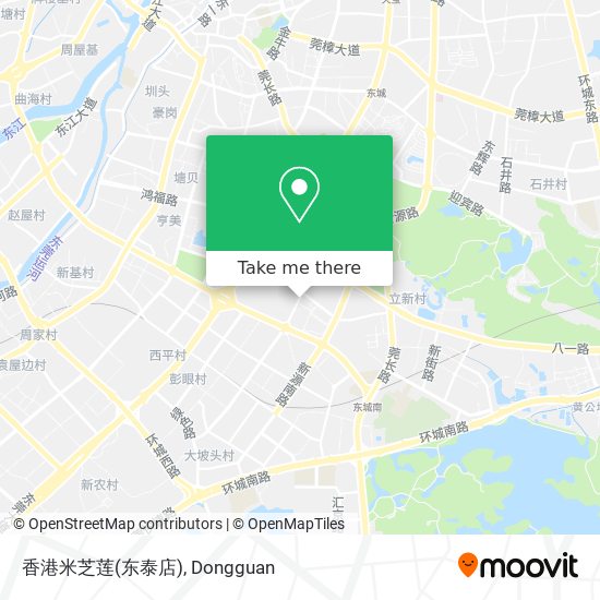 香港米芝莲(东泰店) map