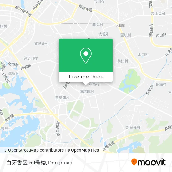 白牙香区-50号楼 map