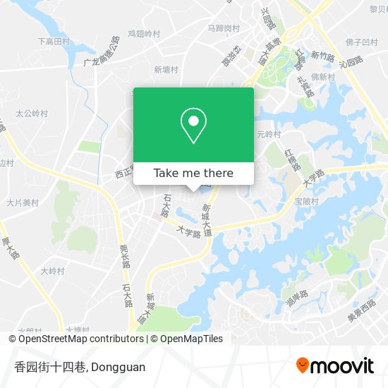 香园街十四巷 map