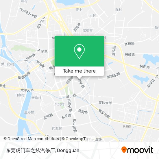 东莞虎门车之炫汽修厂 map