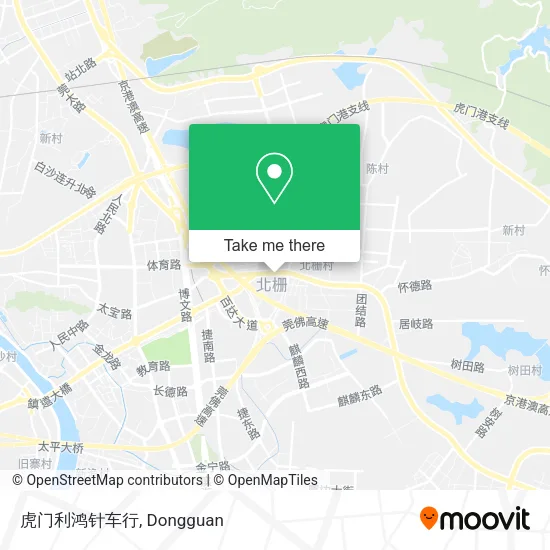 虎门利鸿针车行 map