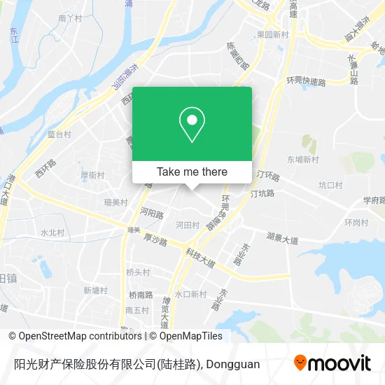 阳光财产保险股份有限公司(陆桂路) map