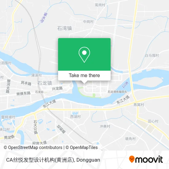 CA丝悦发型设计机构(黄洲店) map