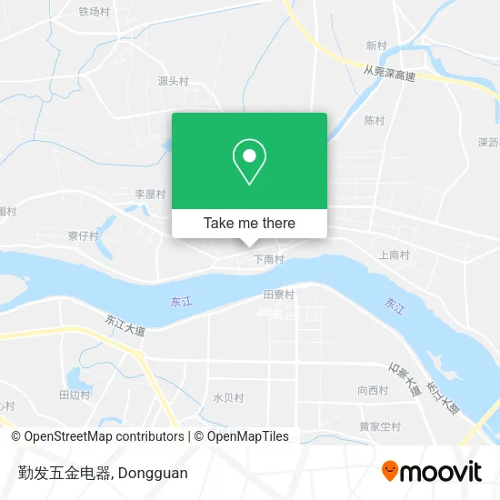 勤发五金电器 map
