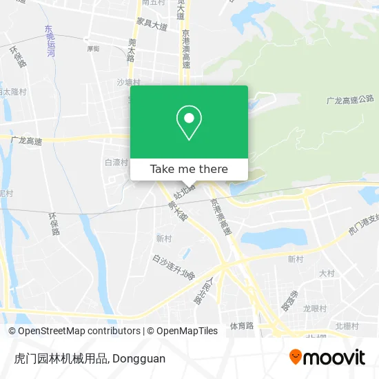 虎门园林机械用品 map