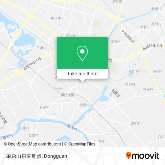 肇鼎山泉直销点 map