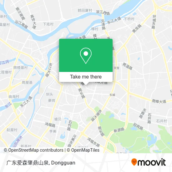 广东爱森肇鼎山泉 map