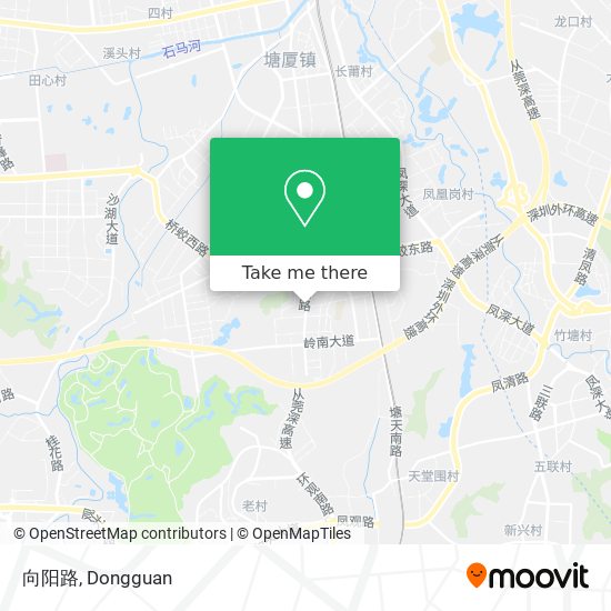 向阳路 map