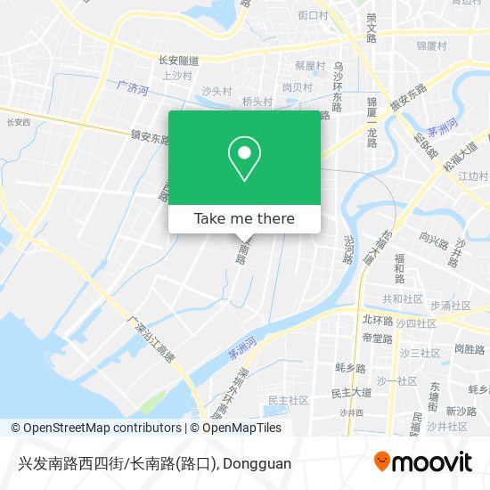 兴发南路西四街/长南路(路口) map