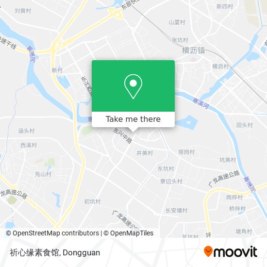 祈心缘素食馆 map