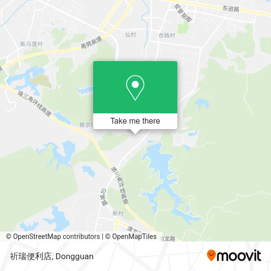 祈瑞便利店 map