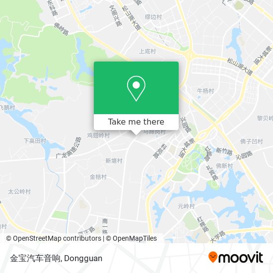 金宝汽车音响 map