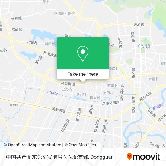 中国共产党东莞长安港湾医院党支部 map
