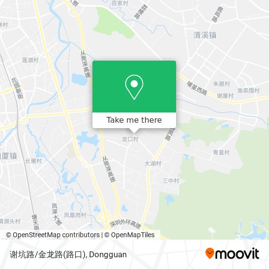 谢坑路/金龙路(路口) map