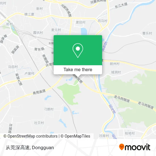 从莞深高速 map