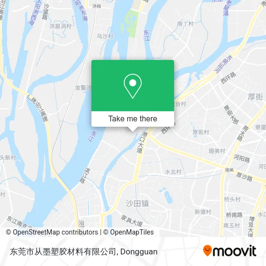 东莞市从墨塑胶材料有限公司 map