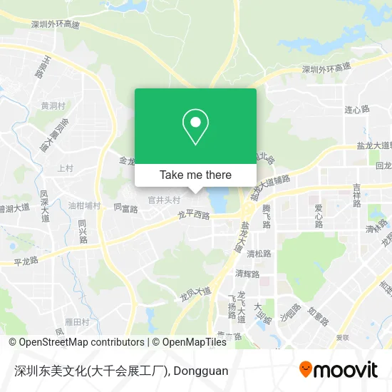 深圳东美文化(大千会展工厂) map