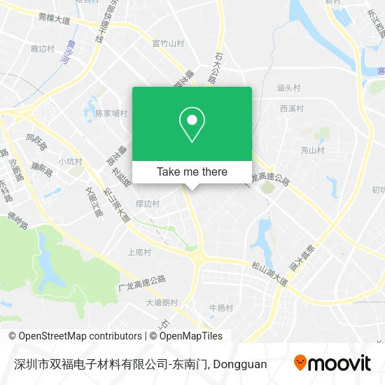 深圳市双福电子材料有限公司-东南门 map