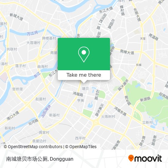 南城塘贝市场公厕 map