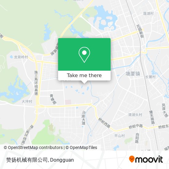 赞扬机械有限公司 map