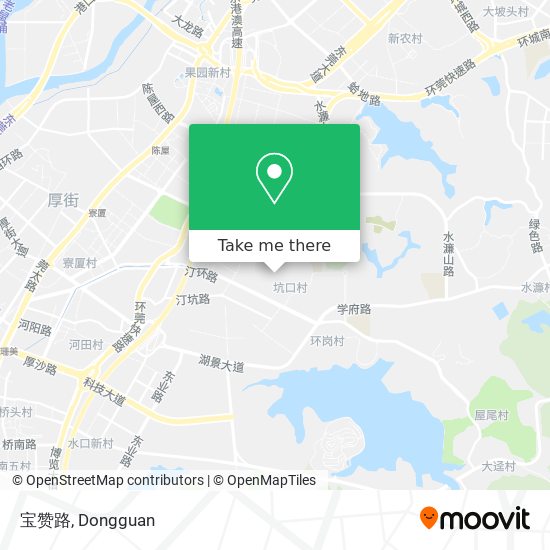 宝赞路 map