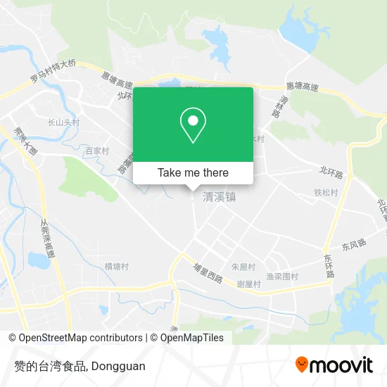 赞的台湾食品 map