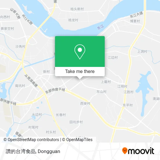 讚的台湾食品 map