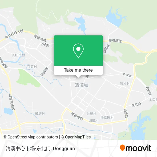 清溪中心市场-东北门 map