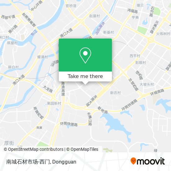 南城石材市场-西门 map