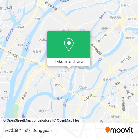 南城综合市场 map