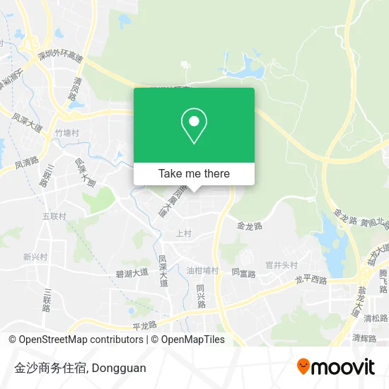 金沙商务住宿 map