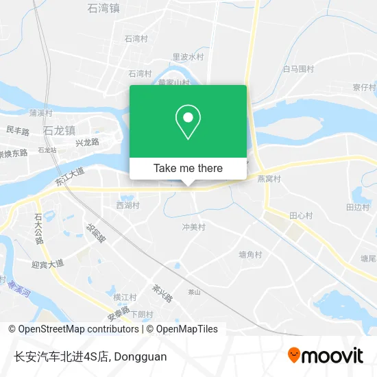 长安汽车北进4S店 map