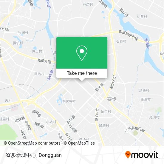 寮步新城中心 map