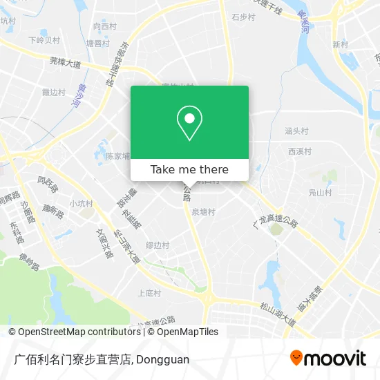 广佰利名门寮步直营店 map